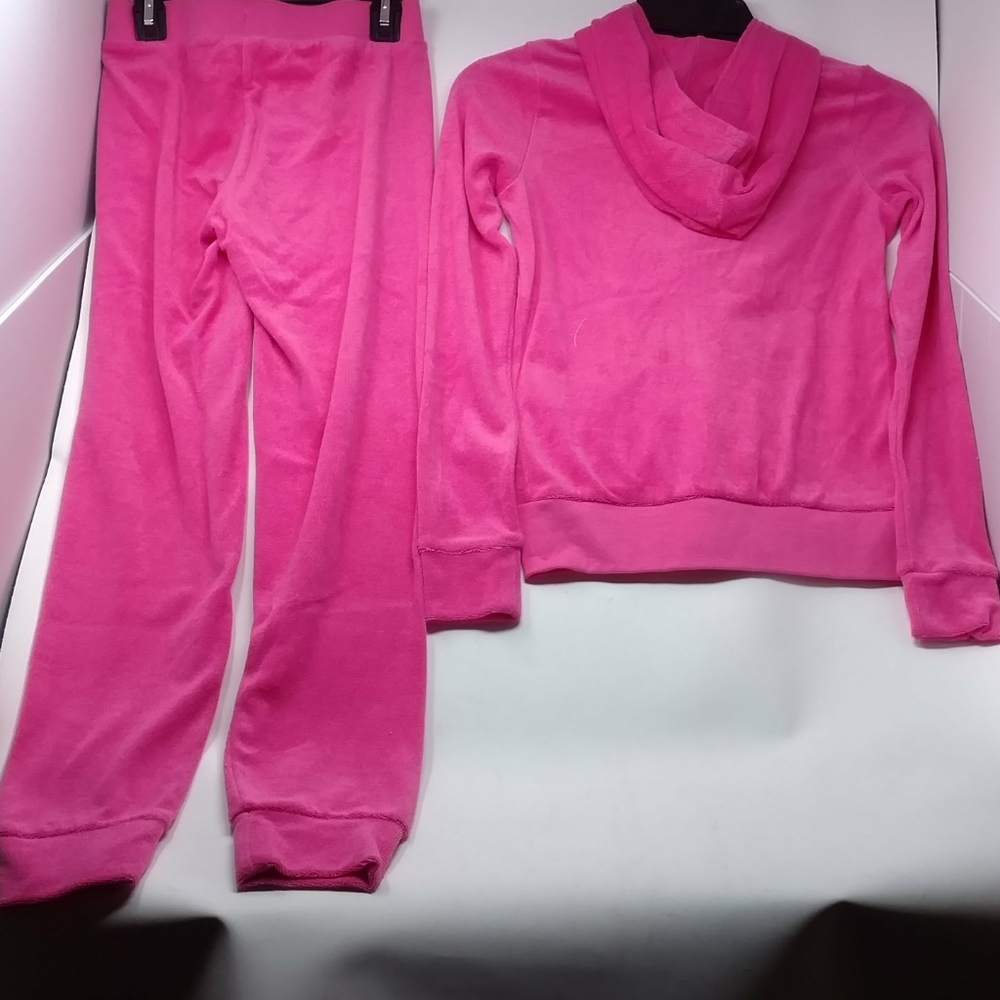 Juicy Couture Girls Black Label Valour Jogger Suit - Picture 2 of 16